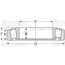 BRG-TAPERED ROLLER 25X52X18