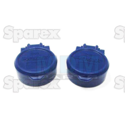 DUST CAP 1/2 BLUE PK2 APAK