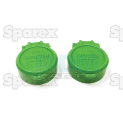 DUST CAP 1/2 GREEN PK2 APAK