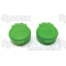 DUST CAP 1/2 GREEN PK2 APAK