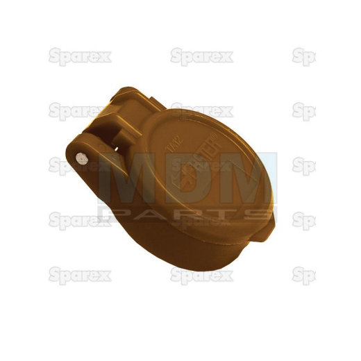 DUST CAP 1/2 BROWN PK2 APAK