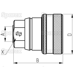 COUPLING BRK 1/2 FM PK1 APAK