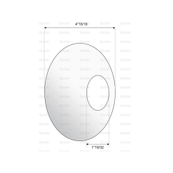 CUP-ROUND BAR 40MM