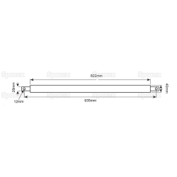 BAR ROUND-40MM CAT 2 RED OXIDE