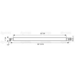 BAR ROUND-40MM CAT 2 RED OXIDE