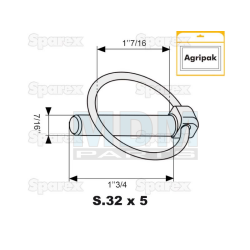 Cotter Pin Agripak- 10.5 Mm