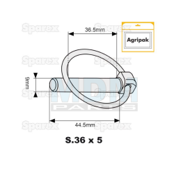 Cotter Pin-Agripak- 9 Mm