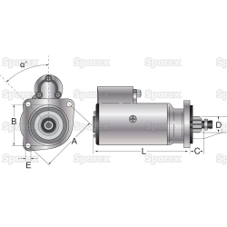 3.0KW starter