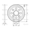 Bremsscheibe Fussbremse (120488C2)