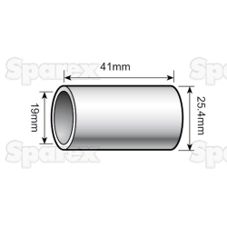 CONVERSION BUSH-19X25X41MM