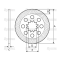 Brake disc (1810350M91)