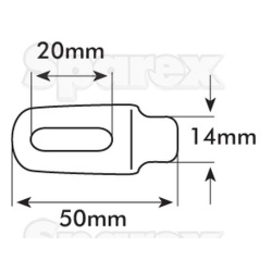 COTTER PIN-FLAT&amp;CHAIN