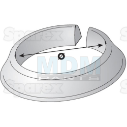 Federring konisch 12mm