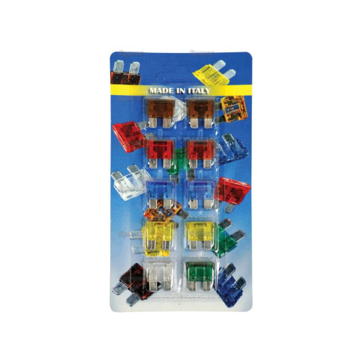 Assorted flat fuses