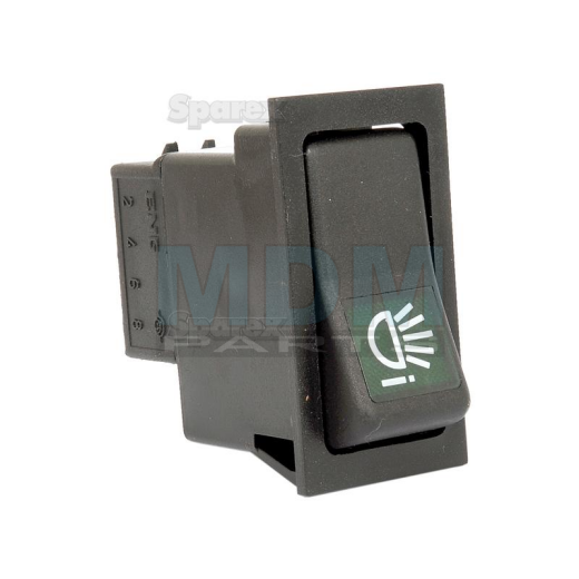 Rocker switch light (green)