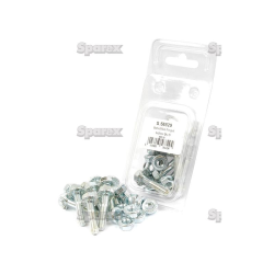 APAK OF FLANGE NUTS & BOLTS M6