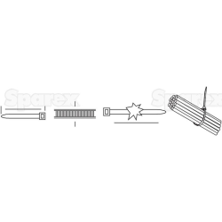 CABLE TIE-95MMX2.5MM