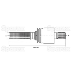 Axial joint M20 |&nbsp;18 (3957758)