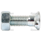 Coulter screw M12 x 40mm