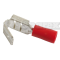 Cable lug 6.3mm red (50)