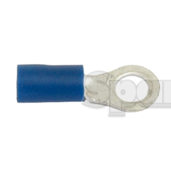 Cable lug 5,3mm blue (50)