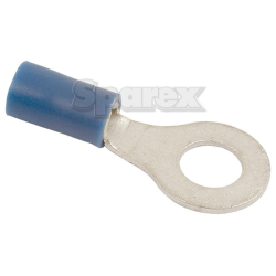 Cable lug 6.4mm blue (50)