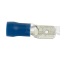 Cable lug 6.3mm blue (50)
