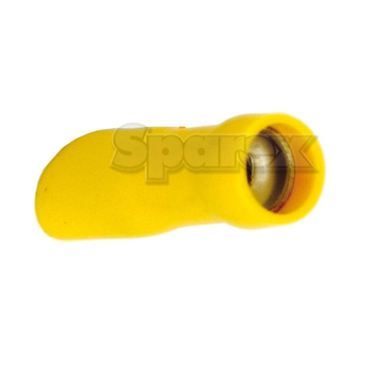 Cable lug 6.6mm yellow (50)